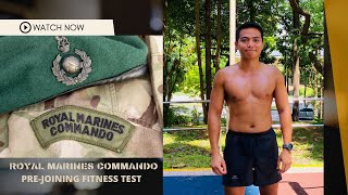 Army guy tries the Royal Marines Pre-joining Fitness Test