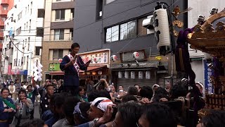 平成２９年度 神田祭　東日本橋三丁目橘町会 　町内渡御