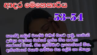 ආදර මෙහෙකාරිය 53-54 පහන්දි කලින් වගේම ඔෆිස් එකට දාමූ හැබැයි උඹලා දෙන්නා වත්තේ ඉන්න ඕන තරහා කාරයෝ වගේ