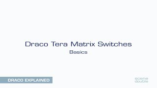 IHSE Draco Tera Matrix Switches - Basics (Short)