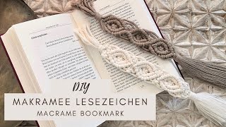 BOHO MAKRAMEE LESEZEICHEN - Langsame Anleitung - Für Anfänger / Macrame Bookmark - For Beginners ♡︎