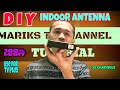 HOW TO MAKE DIY INDOOR ANTENNA||FOR TV PLUS 100% WORKING||TAGALOG||MARIKS TV CHANNEL