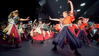 [4K] 京炎 そでふれ！京躍華　龍馬よさこい 2018　2日目　JR京都駅駅前広場