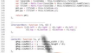 Instersecting Rectangles - HTML5 Game Development