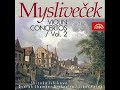 mysliveček violin concertos vol 2