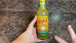 Cholulu Hot Green Pepper Sauce | Honest Review #cholula #honestreview #foodreview #review