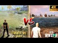 FREE FIRE MAX (BERMUDA MAX) VS PUBG NEW STATE COMPARISON IN 2021