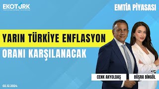 Yarın Türkiye enflasyon oranı karşılanacak | Cenk Akyoldaş | Büşra Bingöl | Emtia Piyasası