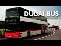 Dubai Bus | A Double Decker Ride from International City to Oud Metha | Dubai UAE