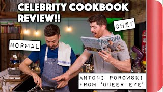 A Chef and Normal Review Celebrity Cookbooks! | Antoni Porowski from Queer Eye |