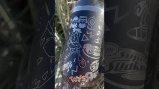 Engraved 40oz Tumbler / 90s Themed Laser Engraver Full Wrapped #shorts