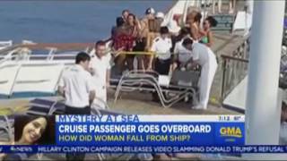 Good Morning America Weekend - Cruise Passenger Goes Overboard - 05/15/2016
