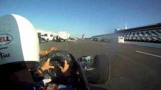 Bertil Roos Pocono Formula 2 Spin out