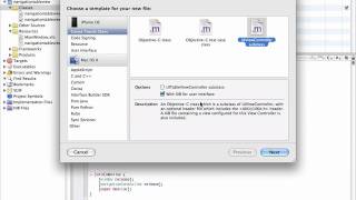 xcode programming tutorial#4 part 1/3: UITableView and UINavigationController