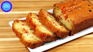 Eggless Fruit Cake Recipe| Christmas Cake | Eggless Tutti Frutti Cake | बिना अंडे का टूटी फ्रूटी केक