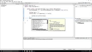 Java IO reading a file using BufferedReader