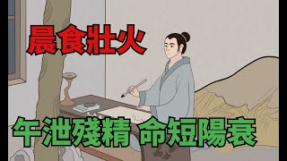 「晨食壯火，午泄殘精，命短陽衰」古人的告誡，別不當回事！【 三言國學】#國學#俗語#國學#俗語#國學智慧#國學文化#為人處世