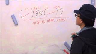 国語 四字熟語の問題その39「（　）朝（　）夕？」