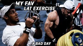 MY FAV LAT EXERCISE | A BAD DAY AT THE GYM🤦🏻‍♂️| #rajaajith  #backworkout #gymmotivation #fitness