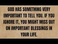 God has something very important to tell you. If you ignore it, you might #godmessage #jesusmessage