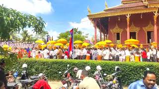 បុណ្យកឋិនទាន វត្តជន្លង់ម្លូ ផ្លូវជាតិ លេខ៣