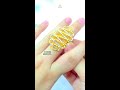 koleksi cincin fashion baru landing di kedai emas anuar 🥰