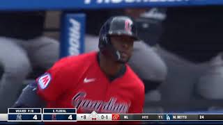 Estevan Florial, revenge homer against the Yankees