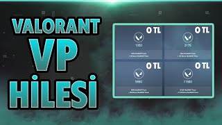 VALORANT VP HİLESİ !  VP HİLELERİNİ TEST ETTİK !