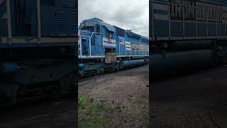 SD 40-2 Locomotive in Run 8 during a Load Test #Shorts