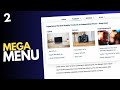 Design A Responsive Mega Menu Using HTML, CSS and JavaScript (Part 2)