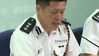 香港警方：前线记者必须和警员保持安全距离