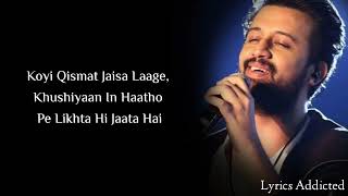 Tera Naam Doon Full Song with Lyrics //Atif Aslam