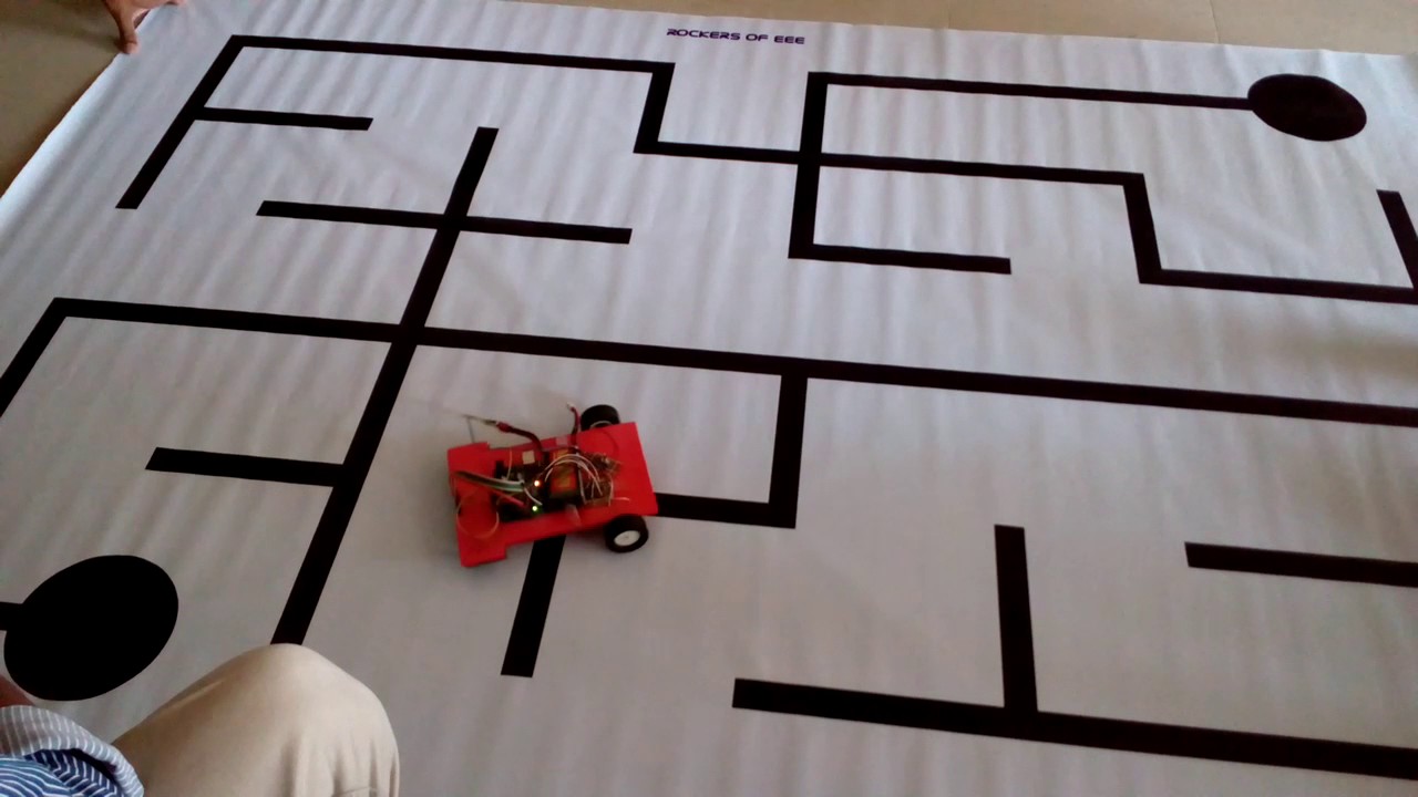 How To Run Maze Solver Robot With Arduino Code Coding Tube Video - YouTube