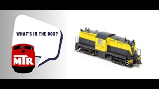 PIKO America N-scale Whitcomb 65-ton Diesel Locomotive - What's In The Box?