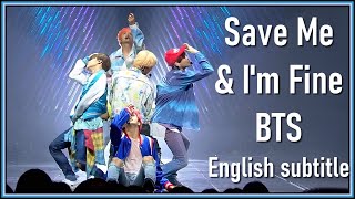 BTS - Save Me + I'm Fine @ M Countdown [ENG SUB] [Full HD]