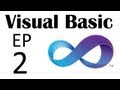 Visual Basic - The Basics - Part 2: Hello World, Basic Coding, Messageboxes, ...