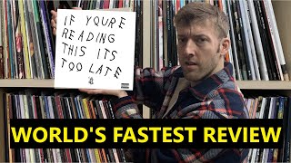 Reviewing Drake's IYRTITL in 10 seconds or less