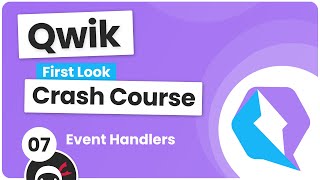 Qwik Crash Course (first look) #7 - Event Handlers