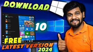 Free Windows 10 ⚡Download - Install Windows 10 For Free 🔥  2024 [ OFFICIAL ] Stop Using FAKE Version