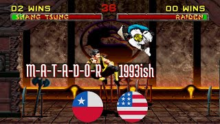 FT5 @mk2: M-A-T-A-D-O-R (CL) vs 1993ish (US) [Mortal Kombat 2 Fightcade] Feb 15