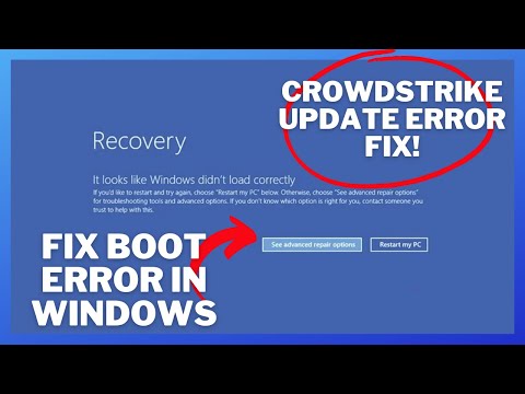 Cómo solucionar el error de CrowdStrike – Pantalla azul de Windows – Pantalla azul de Crowdstrike Actualización del 19 de julio de 2024