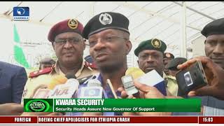 Kwara: Security Heads Assure New Governor Of Support