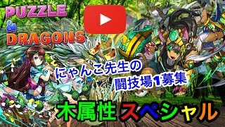 【パズドラ】木属性スペシャル　闘技場1募集