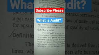 What is Audit। নিরীক্ষা কি?  অডিট কাকে বলে। Definition of Audit। Accounting Lecture Bangla