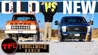 Drag Race! 1965 Ford Takes On 2021 F-150 | Watch What Happens!