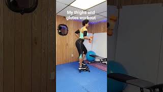 Thighs And Glutes Workout On The Mini Stepper