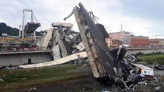 Il momento terribile. Un nuovo video choc del crollo di ponte Morandi  | LE NOTIZIE DEL GIORNO