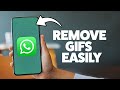 How To Delete Gifs On WhatsApp 2025 (iPhone & Android)