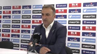 POST-MATCH | Carlos reviews the 0-0 draw with Bolton
