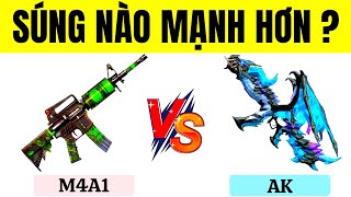 THỬ THÁCH : Đoán Tên Loại SÚNG FREE FIRE NÀO MẠNH HƠN - Câu Đố Vui